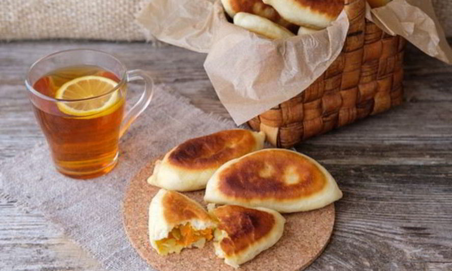 Рецепт пирожков с капустой рассольные