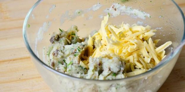 пирожки с картошкой и грибами