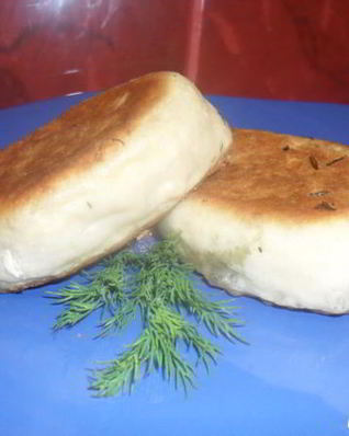 Пирожки с мясом и грибами