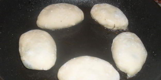 пирожки с мясом и грибами