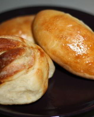 Пирожки с мясом и яйцом