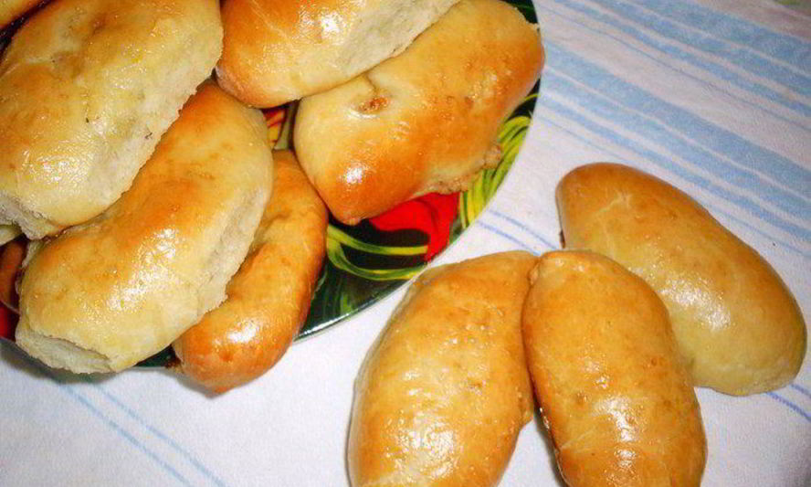 Рецепт пирожков с начинкой из куриной печенки