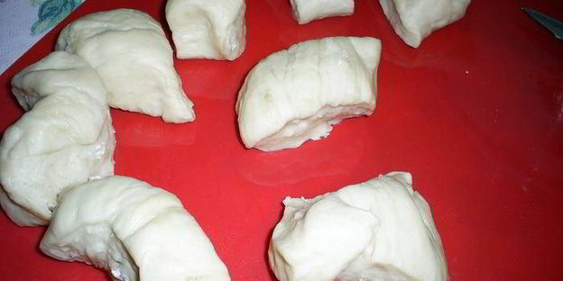 пирожки с начинкой из куриной печенки