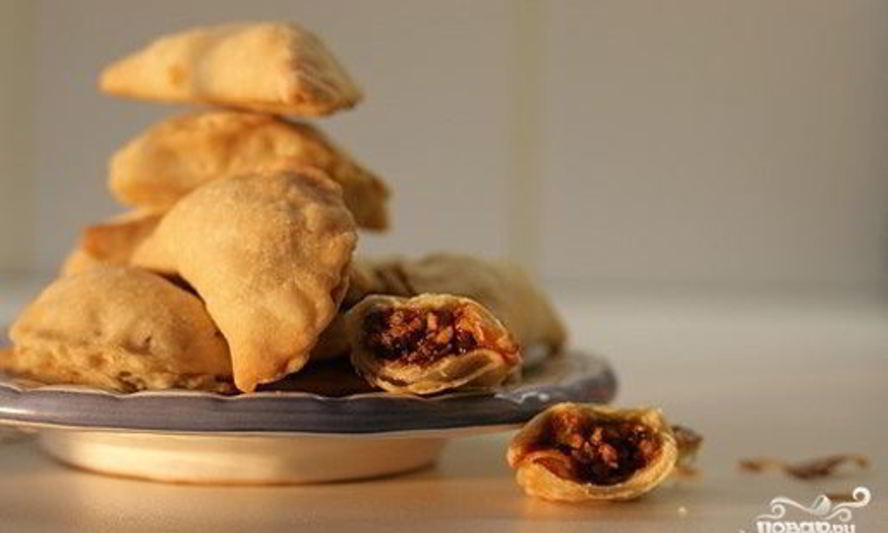 Рецепт пирожков с орехами