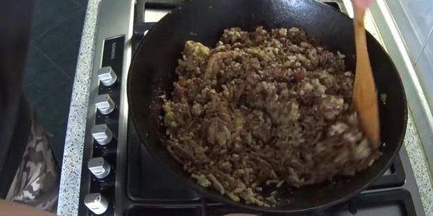 пирожки с печенкой, картошкой и луком