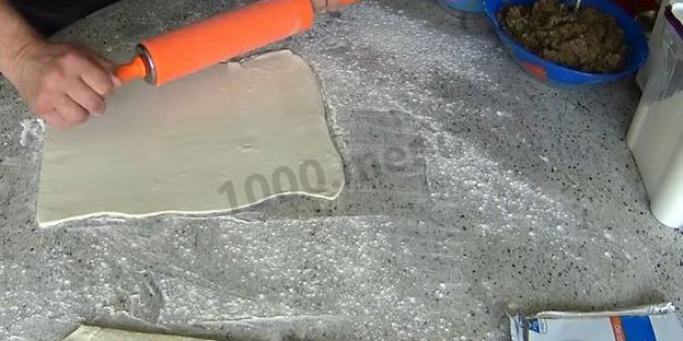 пирожки с печенкой, картошкой и луком