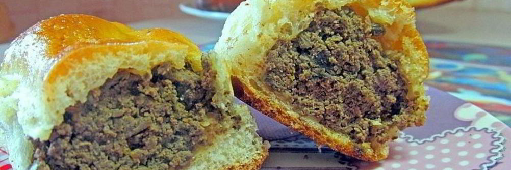 Пирожки с печенью в духовке