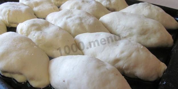 пирожки с печенью в духовке