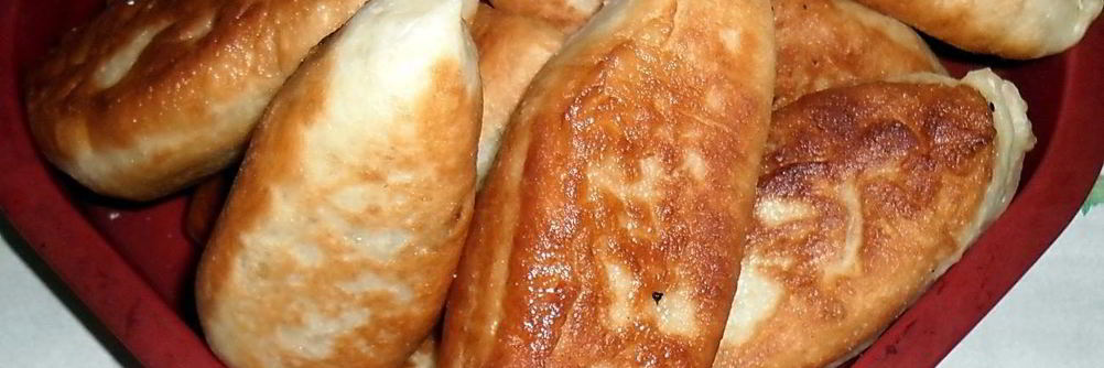 Пирожки с печенью жареные