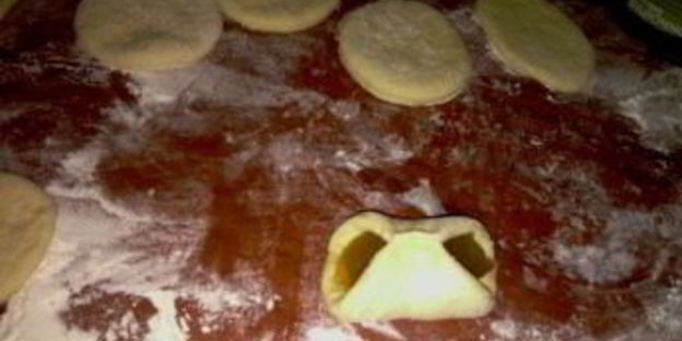 пирожки с повидлом на сковороде