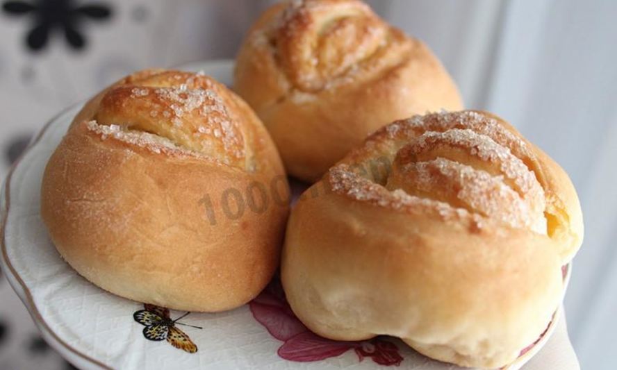 Рецепт пирожков с сахаром и маслом