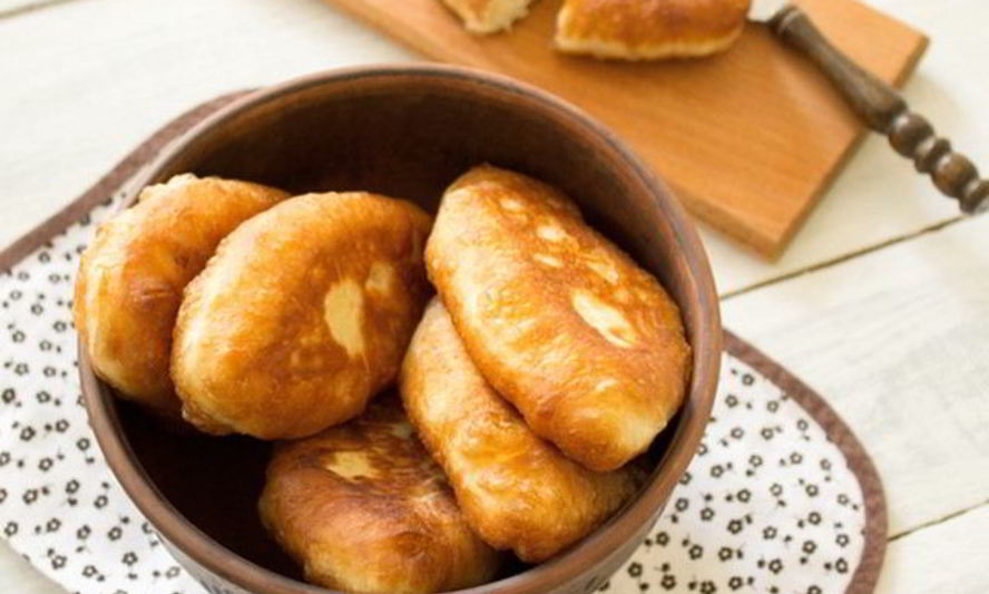 Рецепт пирожков с сыром на кефире