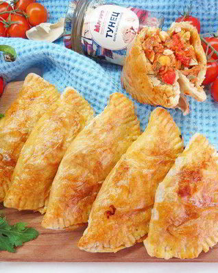 Пирожки с тунцом