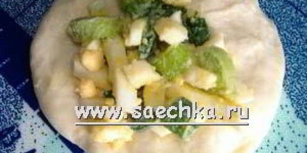 пирожки с зеленым луком и с вареными яйцами