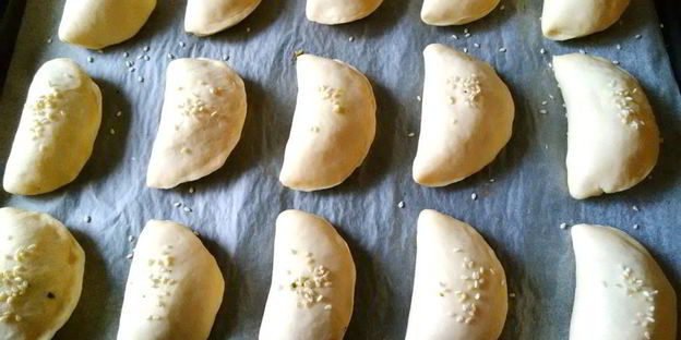 пирожки со шпинатом