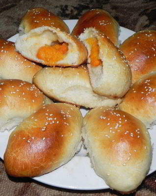 Сладкие печеные пирожки