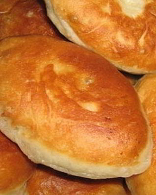 Творожные пирожки с яблоками