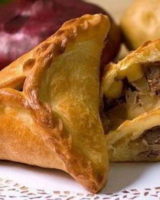 Эчпочмак с картофелем и мясом по-татарски