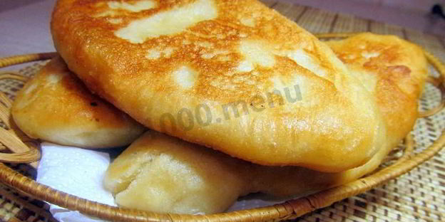 жареные пирожки с картошкой на дрожжах