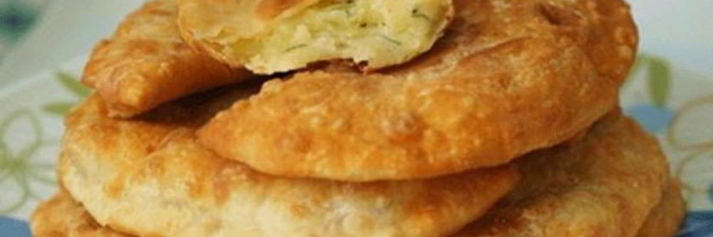 Жареные пирожки с картошкой