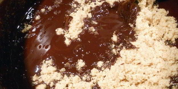 брауни с арахисовым маслом