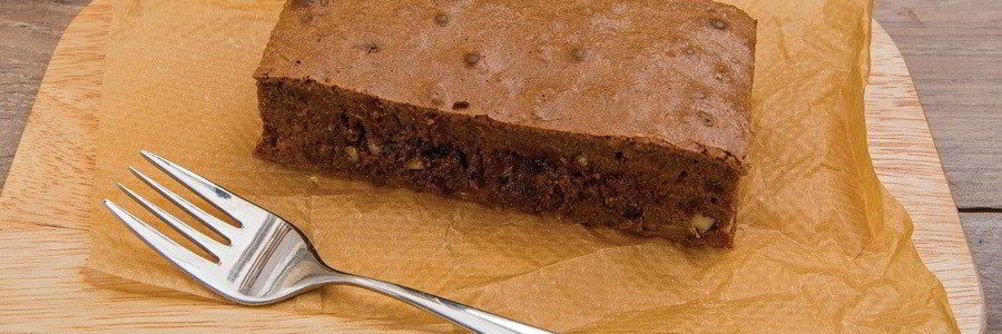 Брауни с грецкими орехами