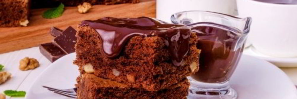 Брауни с орехами