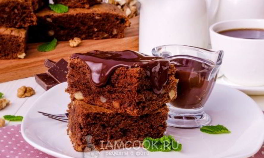 Рецепт брауни с орехами