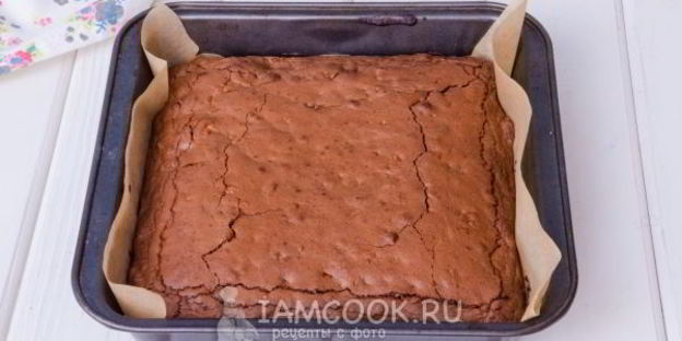 брауни с орехами