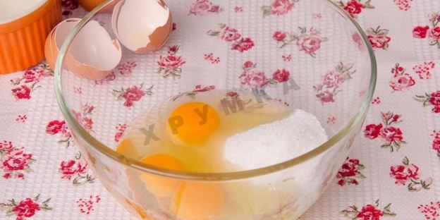 брауни с жидким шоколадом внутри