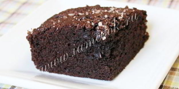брауни шоколадный