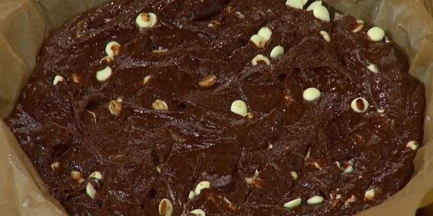 брауни тройной шоколад