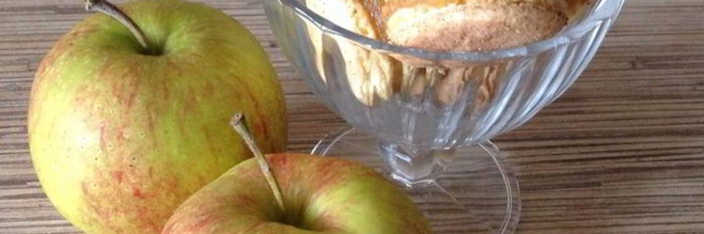 Детские яблочные пирожные