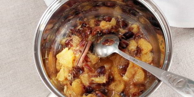 фруктово-тыквенные пирожные