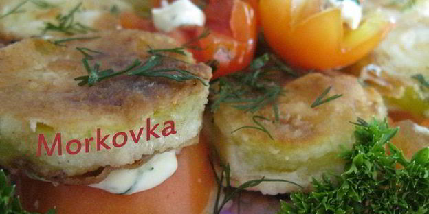 кабачковое пирожное