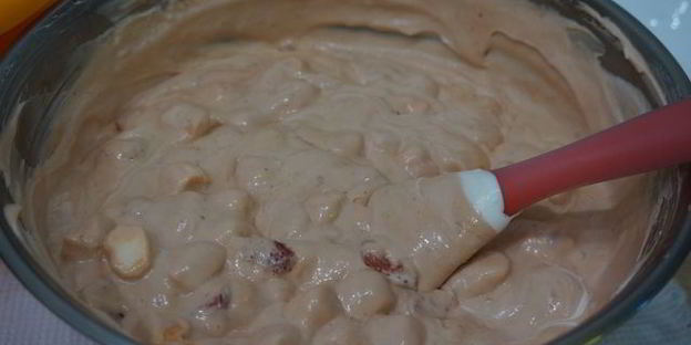 клубничное шифоновое пирожное