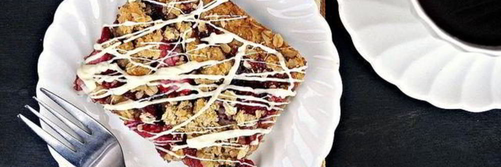 Клубничные пирожные с белым шоколадом