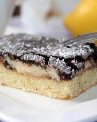 Кофейно-кокосовые пирожные