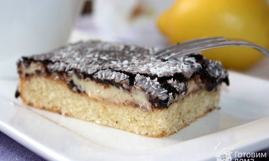 Рецепт кофейно-кокосовых пирожные