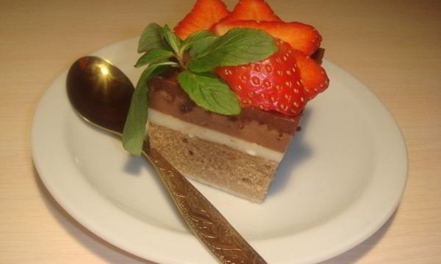 Рецепт кофейного пирожного три шоколада