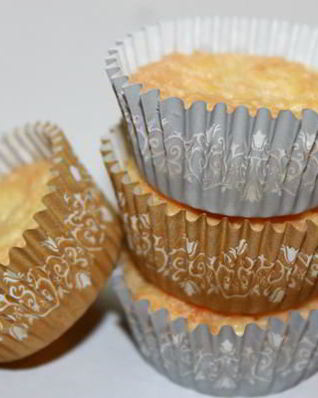 Кокосово-сырные пирожные