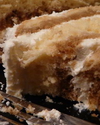 Легкие пирожные с пропиткой