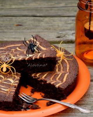 Миндальный брауни праздничный