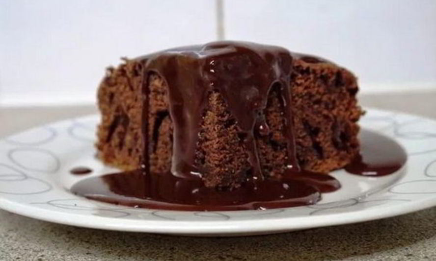Рецепт необычного шоколадного пирожного