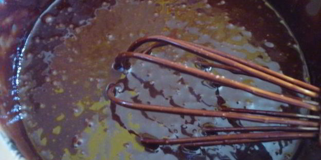 острые трюфельные шоколадные брауни