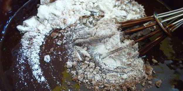 острые трюфельные шоколадные брауни