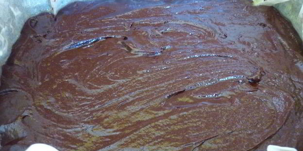 острые трюфельные шоколадные брауни