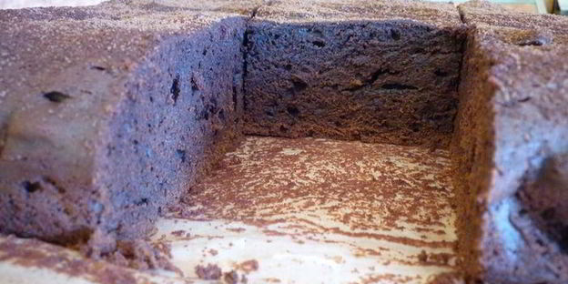 острые трюфельные шоколадные брауни