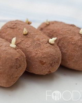 Пирожное Картошка из бисквита