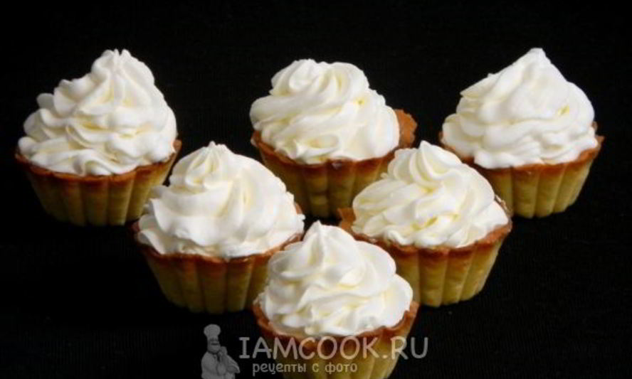 Рецепт пирожного корзинка